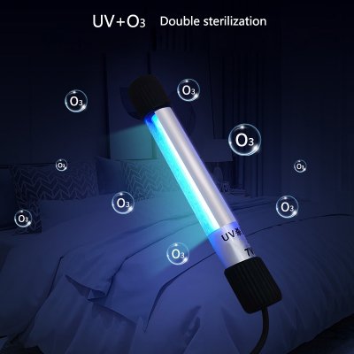 110V UV-Sterilisator Keimtötende Lichtsterilisation UV-Lampe zur Desinfektion von Bakterien Töten Sie das Corona-Virus ab Amerikanische Vorschriften