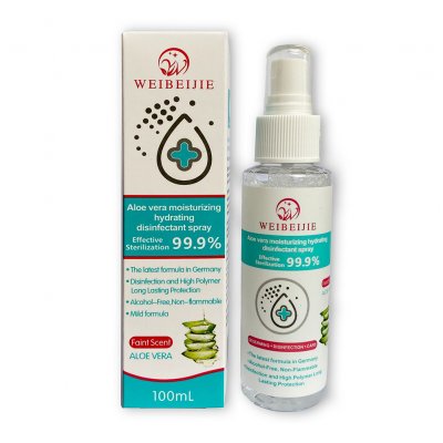 100ml Antibakterielles Desinfektionsspray Einweg-Handsterilisator Heimdesinfektion 100ML