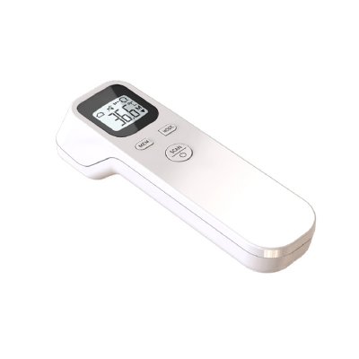Digitales Temperaturthermometer IR-Infrarot-Thermometer Berührungslose Instrumente für die Körpertemperatur der Stirnkörper für Erwachsene Babyweiß