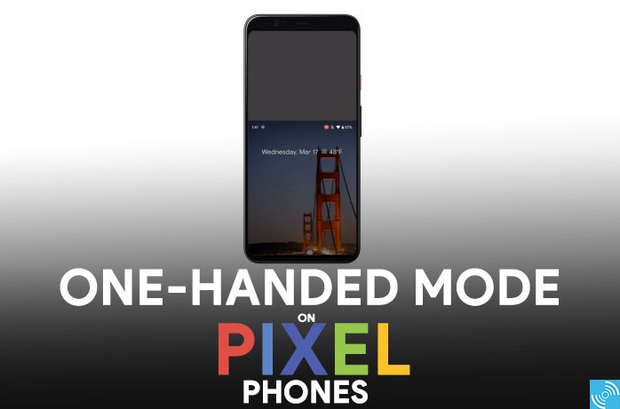 Einhandmodus für Pixeltelefone
