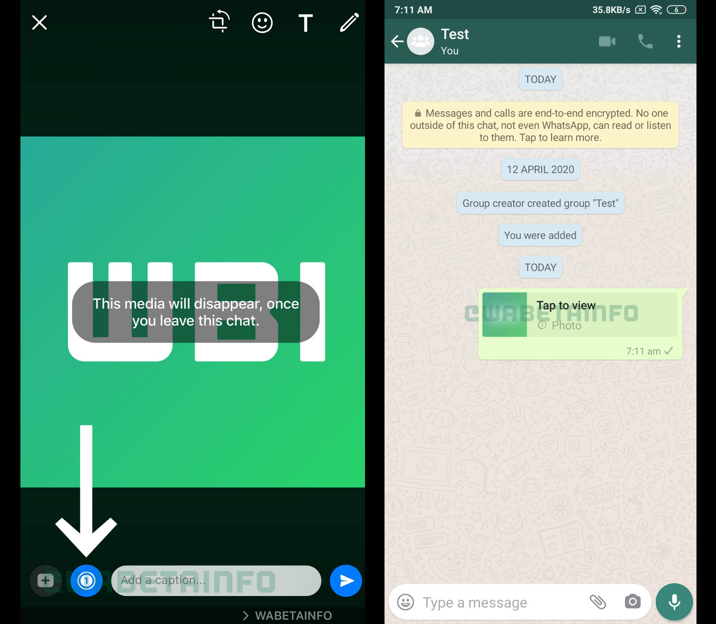 WhatsApp comienza a probar un nuevo sistema de auto-destrucción de imágenes. Noticias Xiaomi Adictos