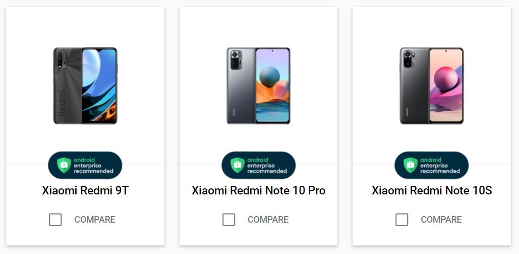 Estos tres Xiaomi han sido certificados por la Android Enterprise, ¿qué significa?. Noticias Xiaomi Adictos