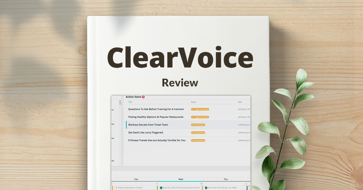 ClearVoice, ClearVoice-Überprüfung