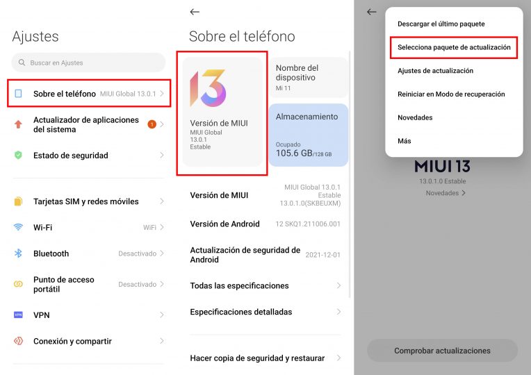 Así puedes instalar MIUI 13 manualmente en tu Xiaomi sin tener que esperar. Noticias Xiaomi Adictos