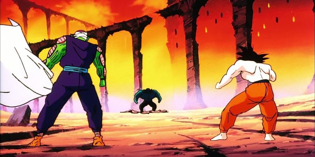 Dragon Ball Z: Dead Zone Goku und Piccolo treten gegen Garlic Jr.