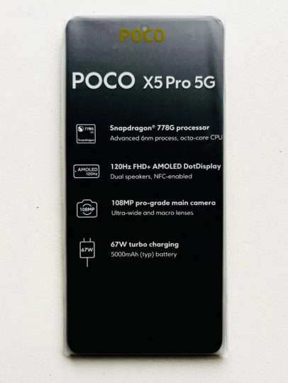 Este es el nuevo POCO X5 Pro 5G: características y diseño desvelados en imágenes reales. Noticias Xiaomi Adictos